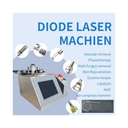 2025 6 IN 1 980nm Laser-Vascular Removal Machine Diode Laser-980 Physiotherapy For Vascular And Spider Vein Removalpro