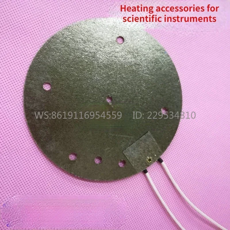 Phlogopite High Temperature Heating Sheet Heating Plate 110V220V400W Experimental Instrument 130MM Round Heater