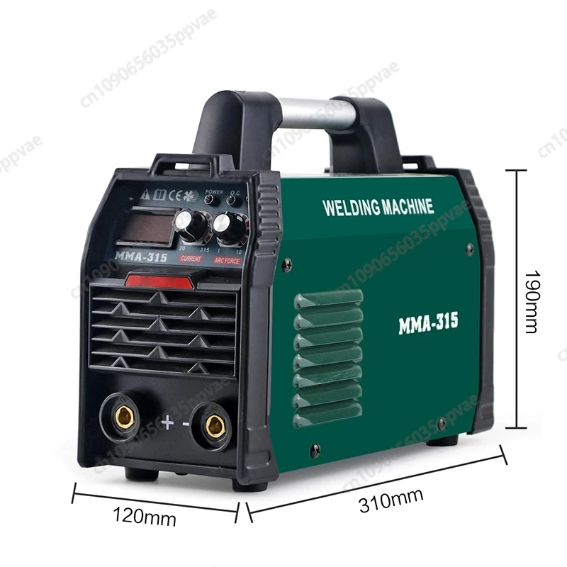 315A 220V Single-Phase Portable IGBT Inverter Welding Machine for Home Use, Lightweight, 4KG, Energy Efficient, 60% Duty Cycle
