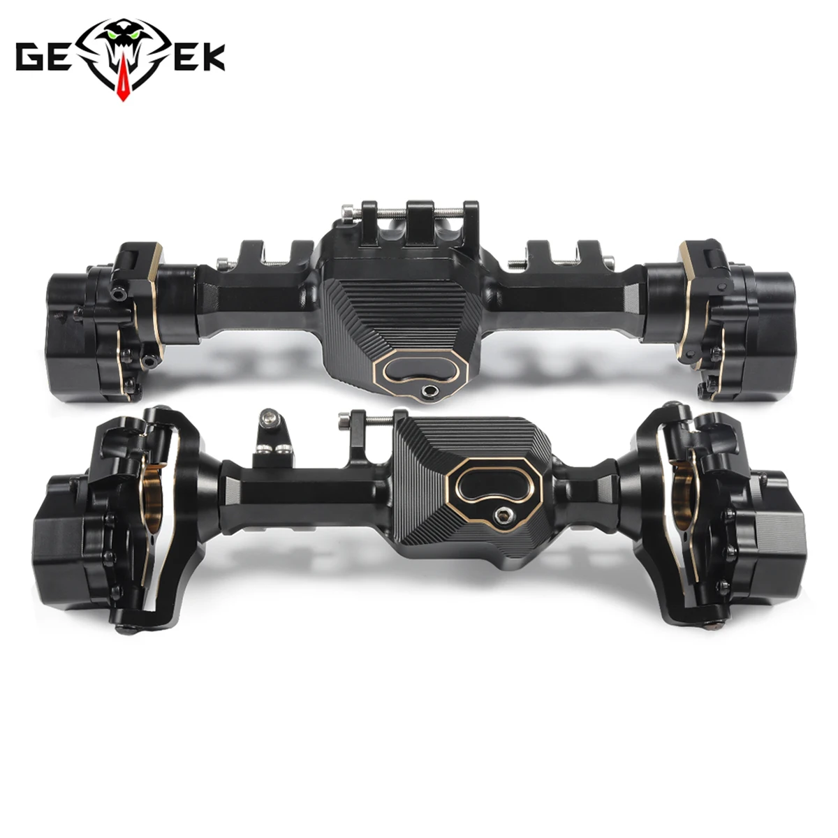 Black Brass Weights TRX4 Axle Portal Drive Housing Caster Blocks Steering Knuckle for 1/10 RC Crawler TRX6 TRX-4 Chassis LCG DIY