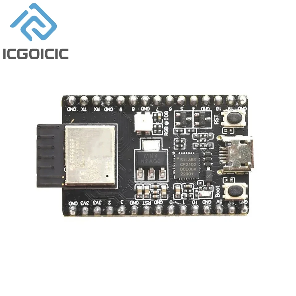 ESP32-C3-DevKitM-1 ESP32-C3 مجلس التنمية ESP32-C3-MINI-1 WiFi BLE وحدة لاسلكية