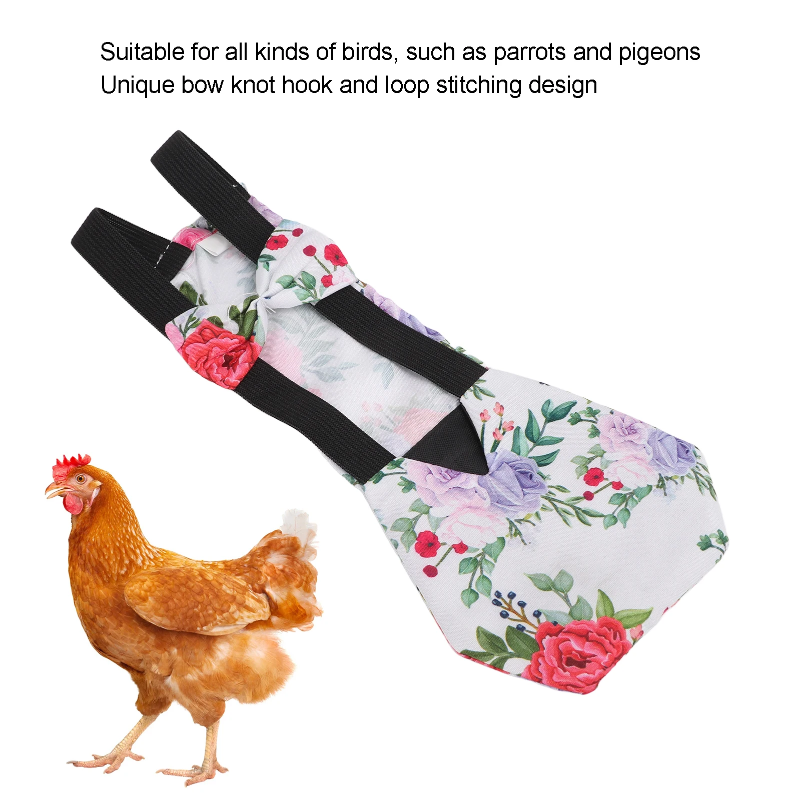 Goose Diapers Pet Chicken Diapers Pet Chicken Goose Duck Breathable Fabric Loose Tight Belt Design Diapers Pet Chicken Diapers