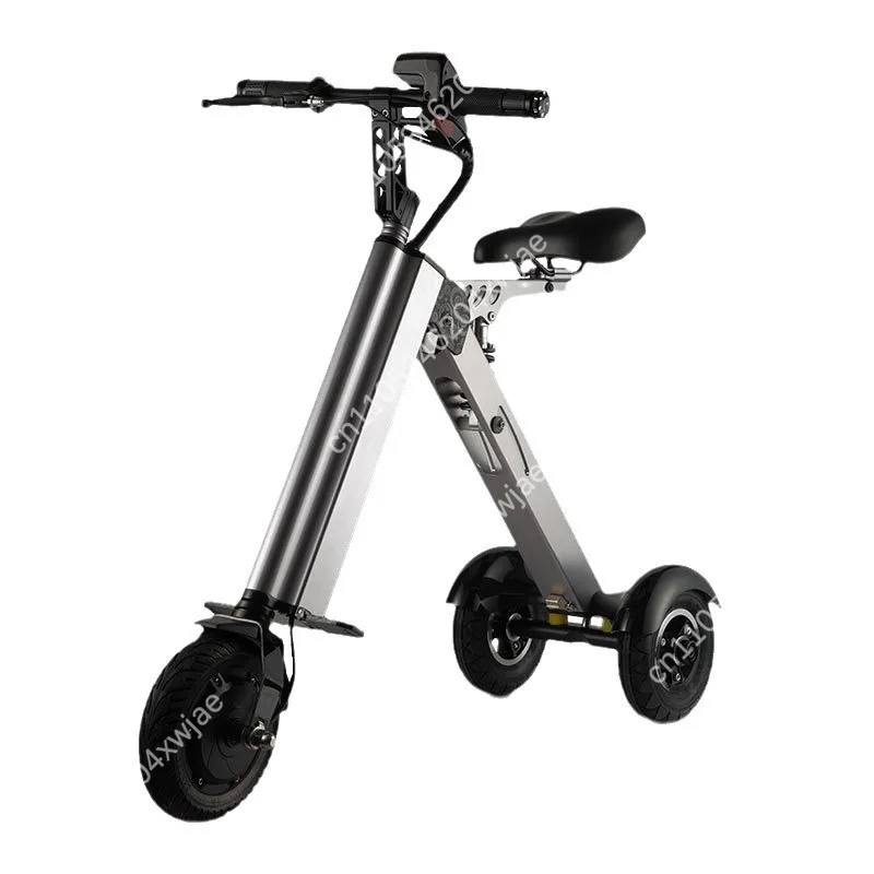 Portable Folding Electric Bike Lithium Battery Powered Mini Design for Adults Commuting