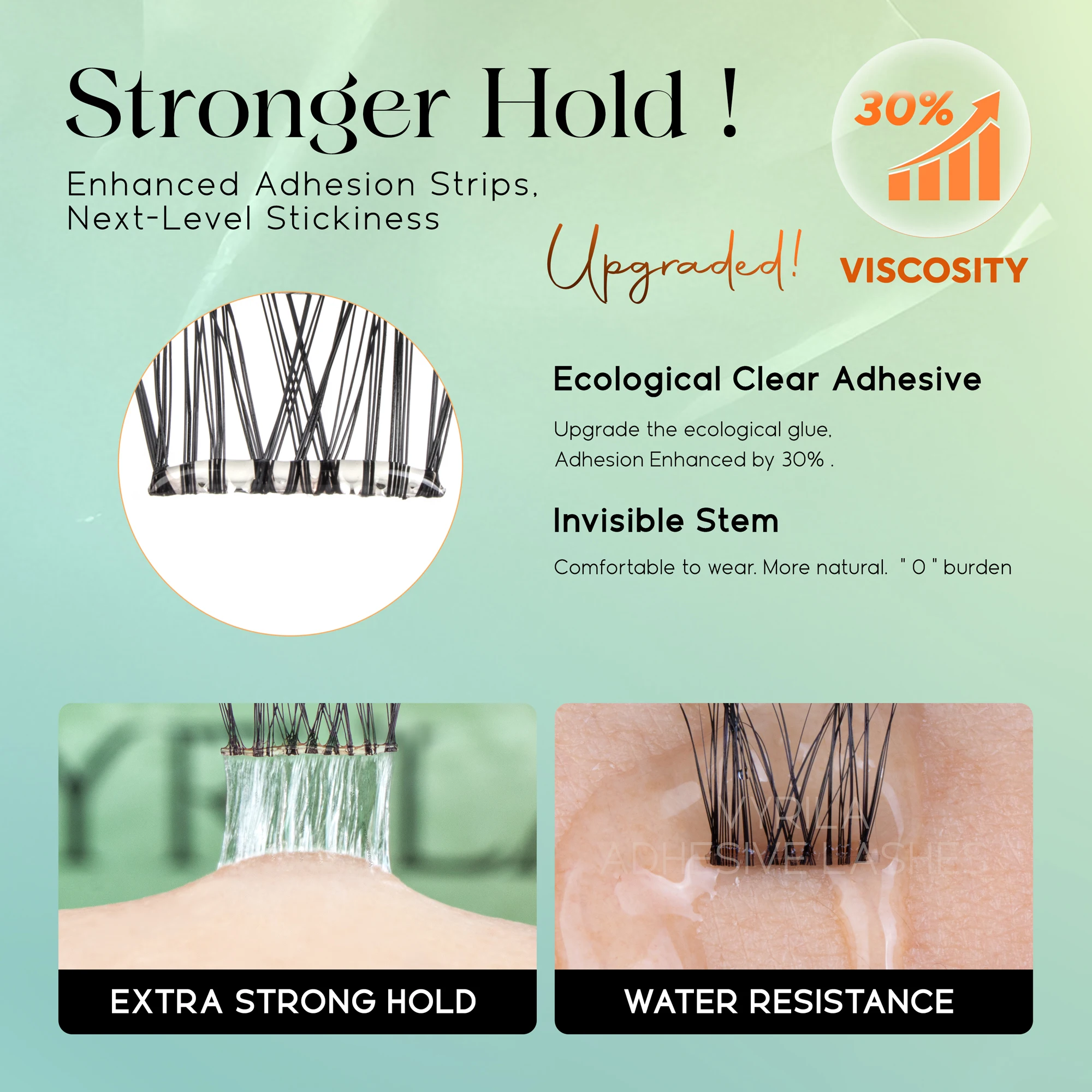 Pestañas Autoadhesivas VYRILA, - Eyelash Extension Human Hair reseña y precio