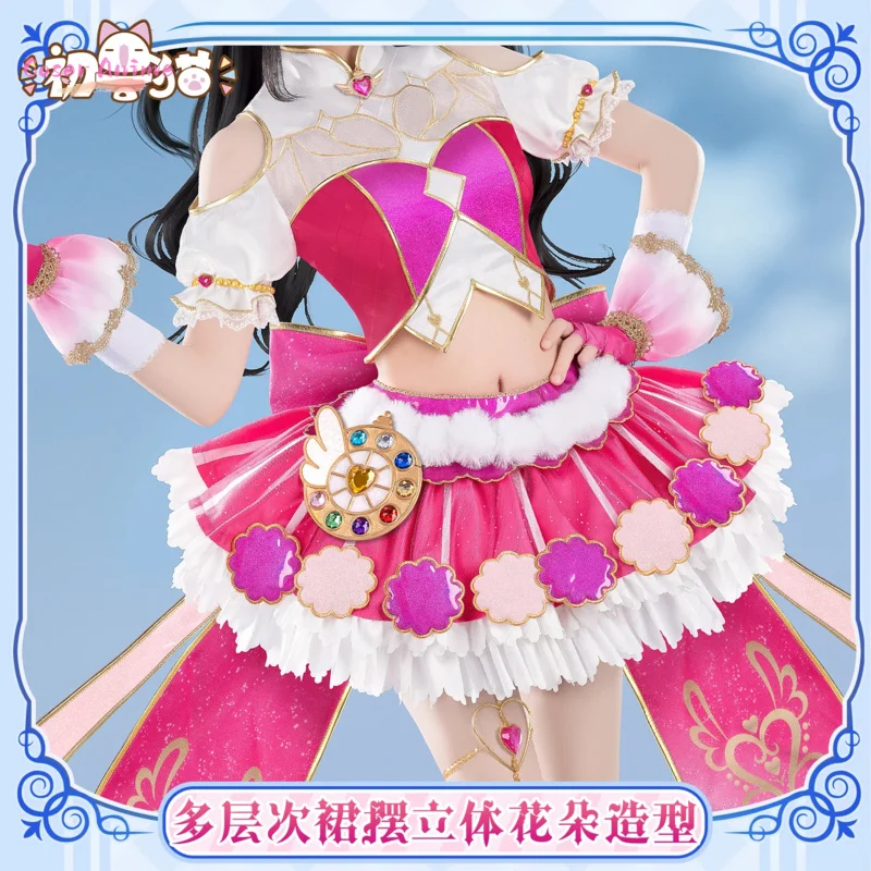 

Anime LoveLive Nico Yazawa Cosplay Costume Uniform Halloween Carnival Party Christmas Play Role Clothes Clothing