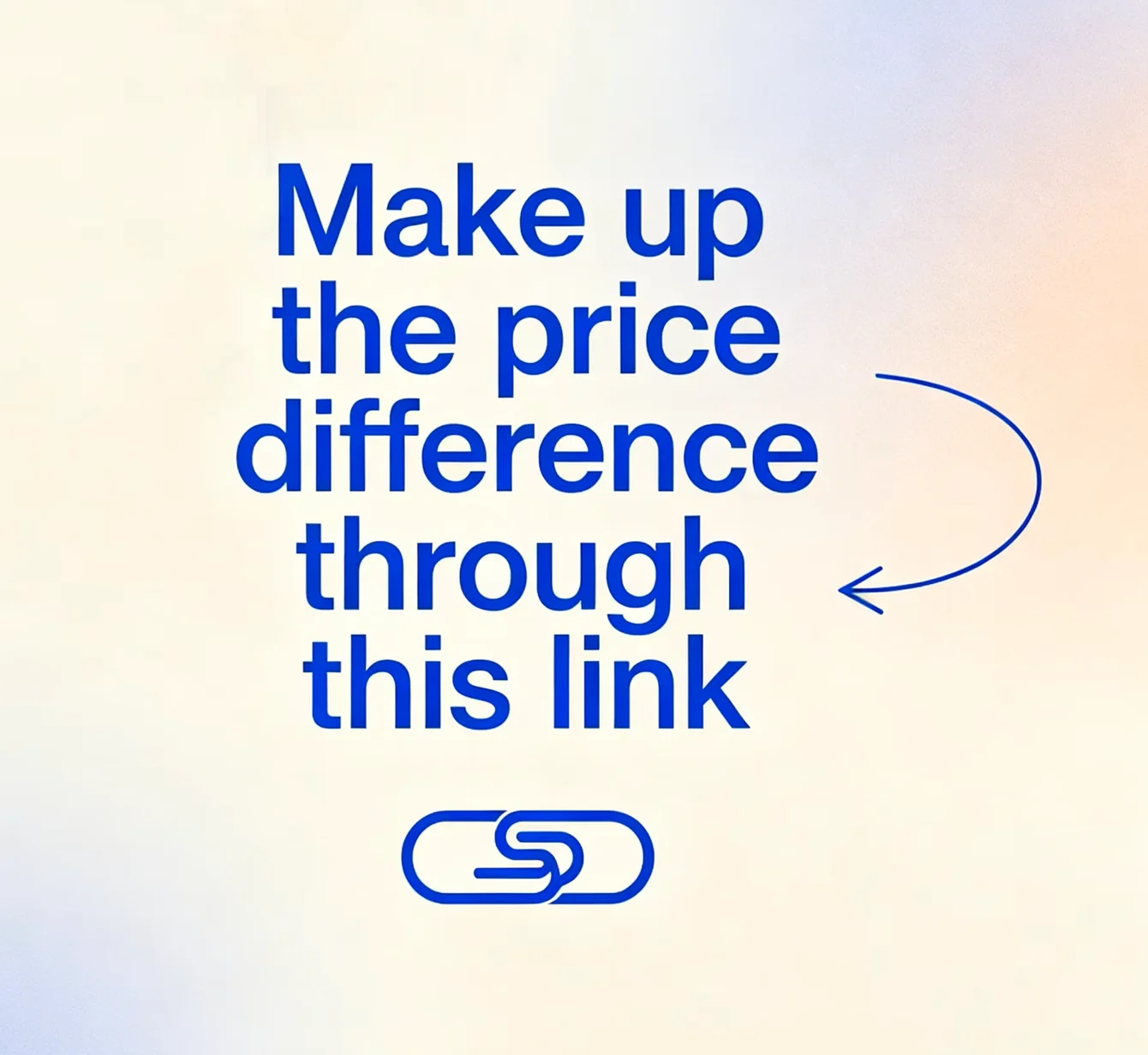 Top-up Payment Link Price Difference Link