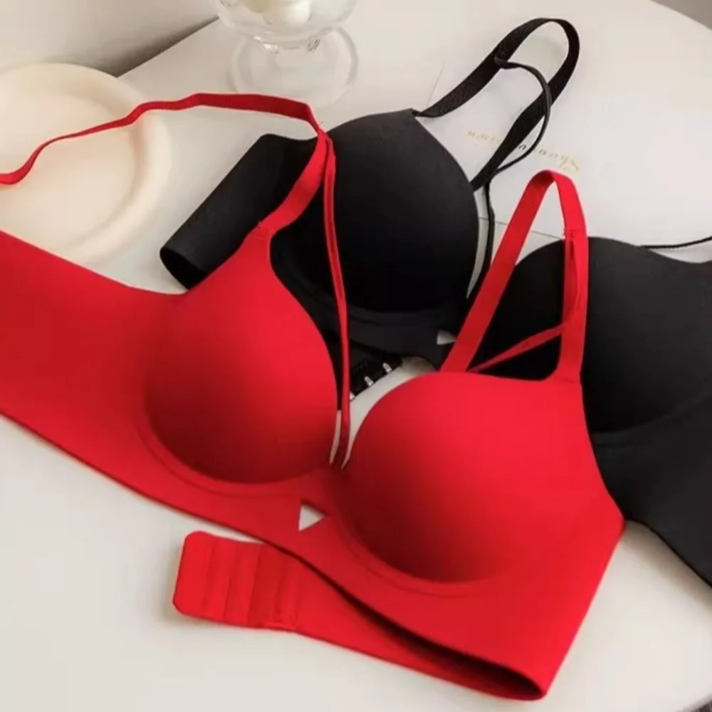 บราดันทรง 3/4 คัพ ระบายอากาศดี ลายเสือดาว สำหรับผู้หญิง ป้องกันการหย่อนคล้อย ไร้ตะเข็บ ชุดชั้นในแบบเว้าลึก ไร้โครง บราเว้าลึกสำหรับสาวๆ