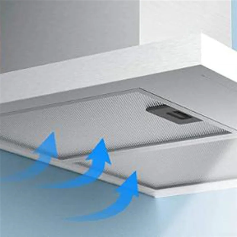 فلتر شحم بديل A24P لشفاط المطبخ من الألومنيوم - شفاط تهوية شبكي معدني لمستخرج المطبخ، شفاط الطباخ