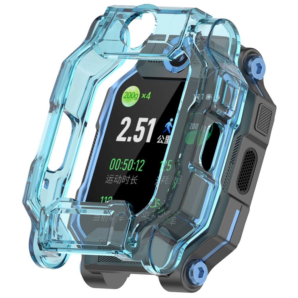 샤오티안 카이 아동용 보호대 케이스, Z9 / Z9 청소년 에디션, 소프트 TPU 하프 팩 케이스, 보호 쉘 커버