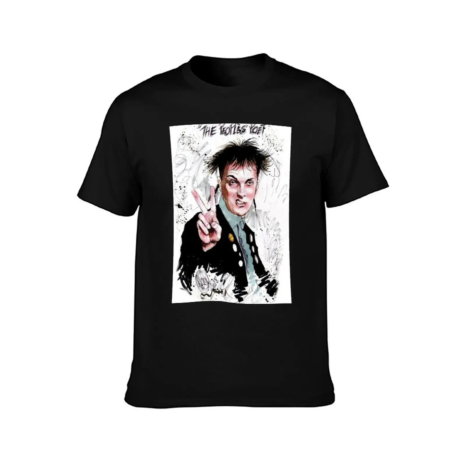Rik Mayall T-Shirt Work Duty Casual T-Shirt