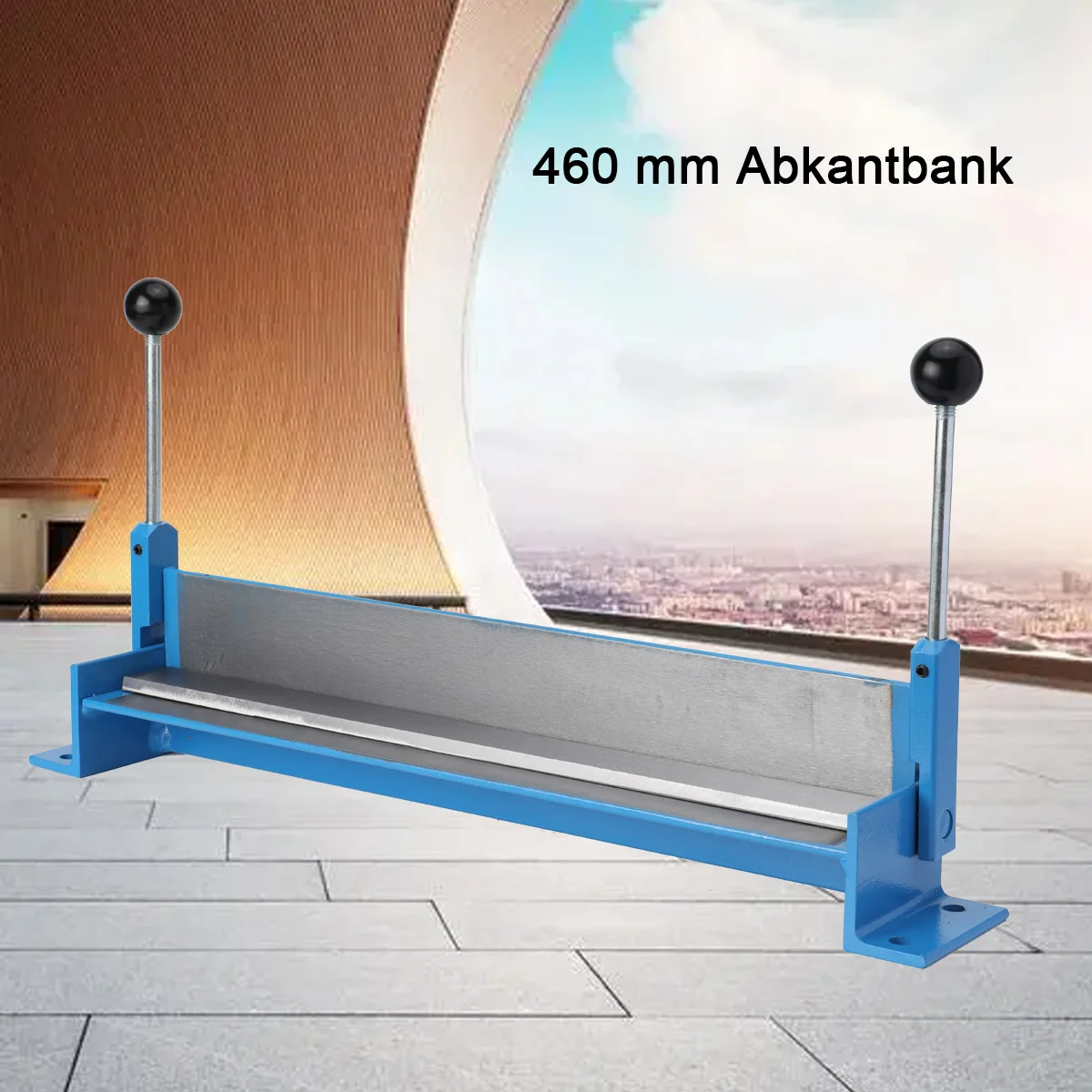 Drehbare Biegemaschine 460 mm 90 ° Blech Tischbank Blechbiegemaschine Biegegerät Klemmung in den Schraubstock – Detail 4