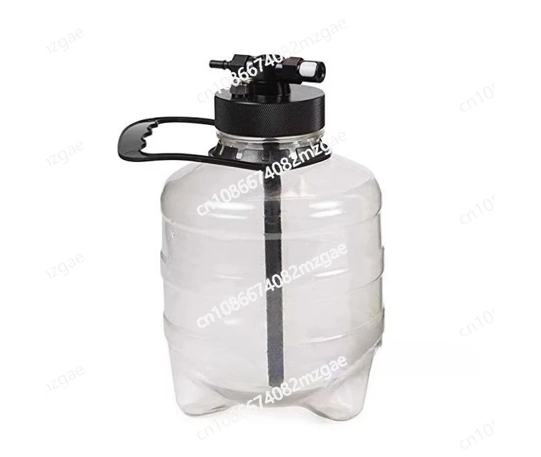 

3.8LPET plastic thickened sealed small beer bucket beverage bottle ice bucket with lid