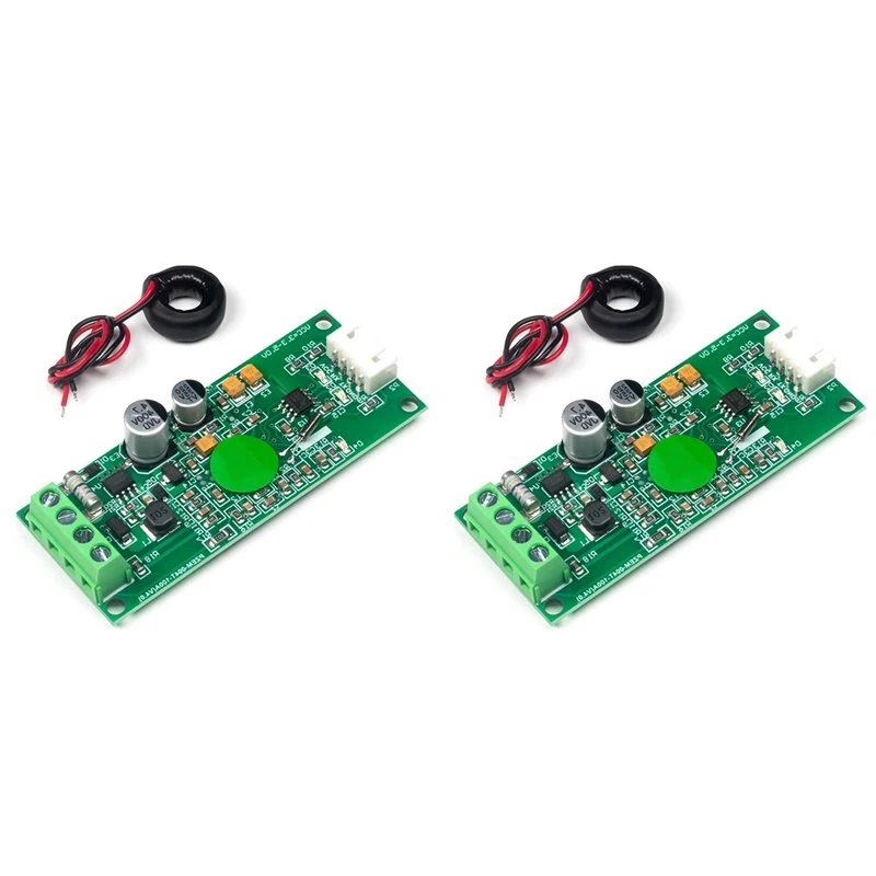 RABIT AS59~ 2X PZEM-004T AC Digital Meter Watt Power Volt Amp TTL Current Test Module With Coil 0-100A 80-260V With Coil