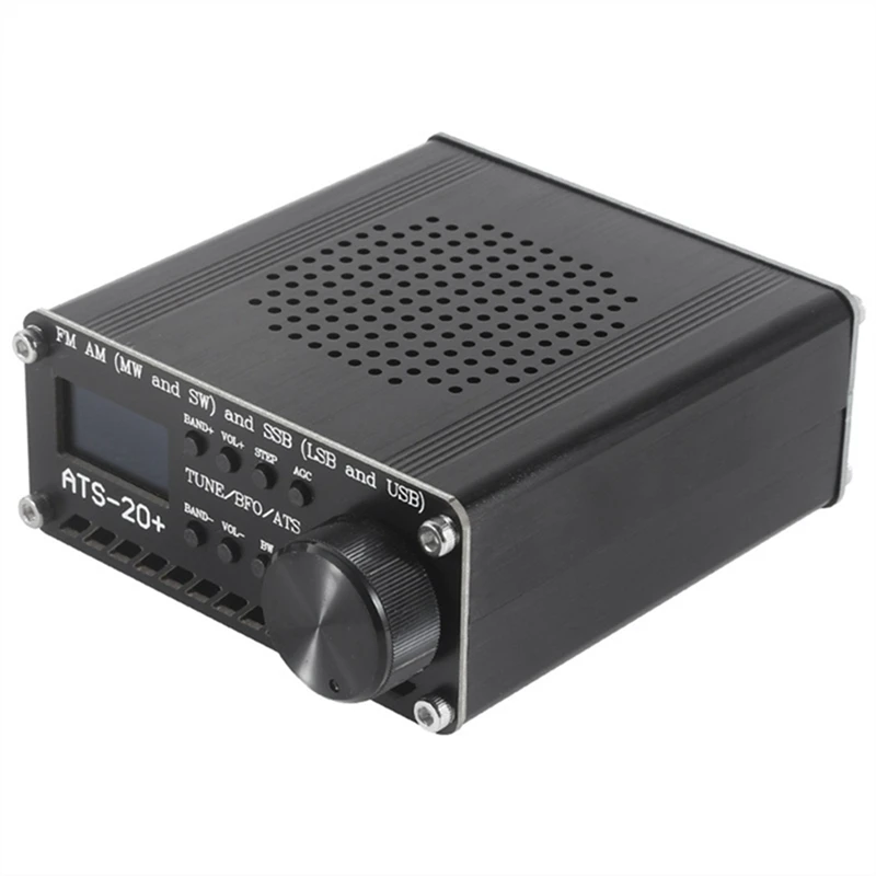 SI4732 ATS-20+ Plus ATS20+ Радиоприемник FM AM (MW & SW) SSB (LSB и USB) с + антенной + динамиком + кабелем Type-C