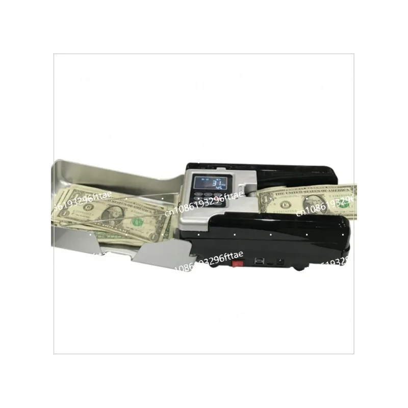 Rechargeable Portable Banknote Counter USD Euro Multi-Currency with Lithium Battery Small