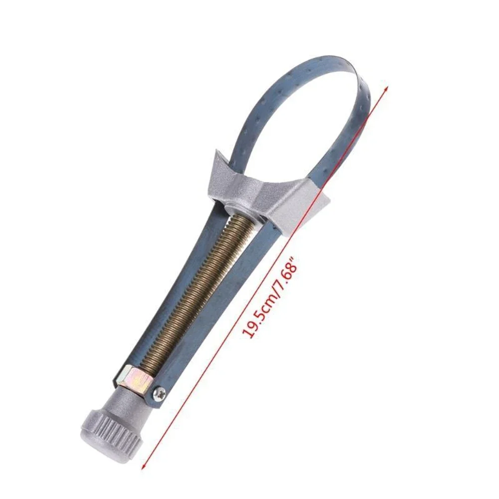 1pc 60mm To 120mm Steel Strap Wrench Automobiles Oil Filter Removal Tool Hand Tools Steel Strap Wrench