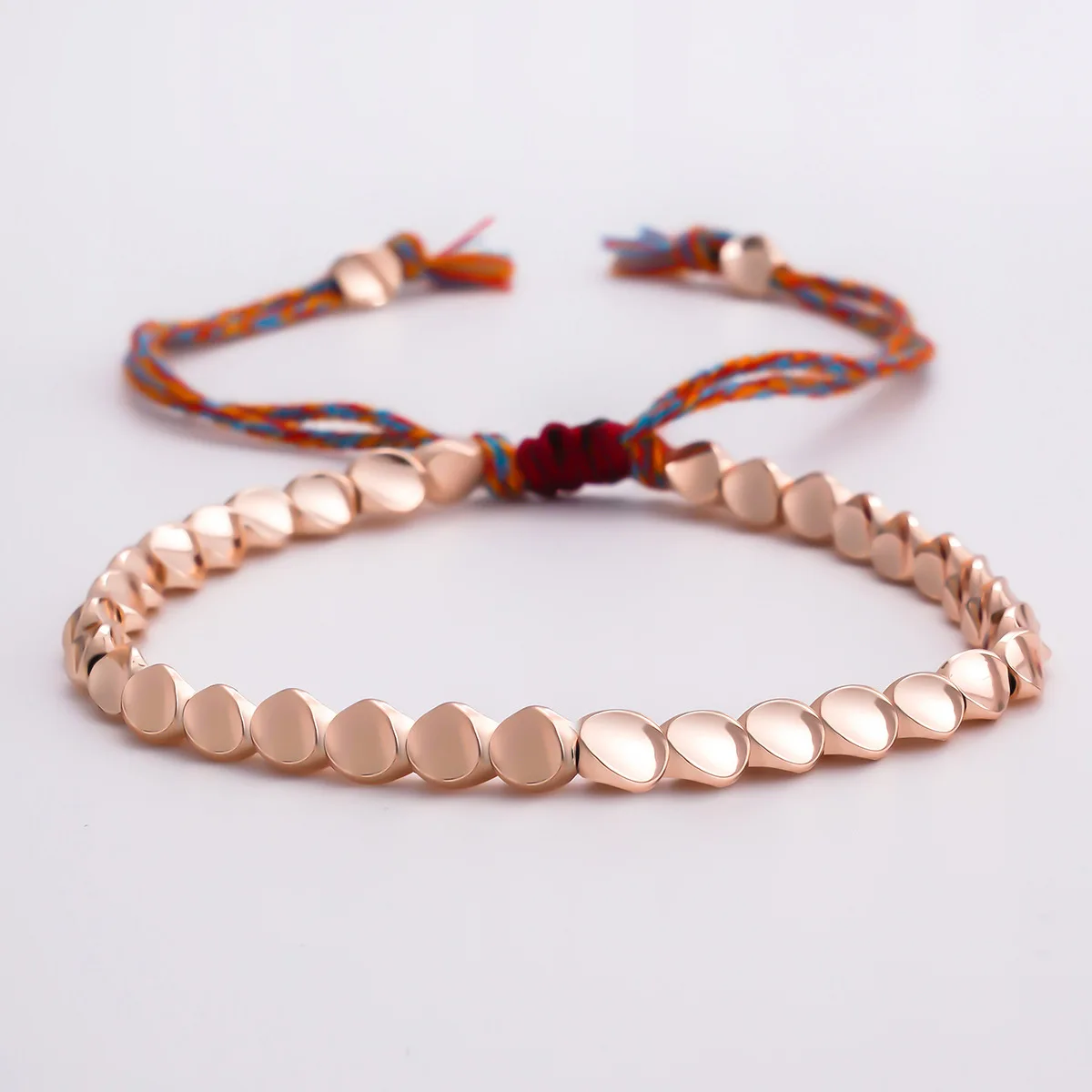Bohemian women's long tassel bracelet, fashionables minimalist retro trend, West Asian vacation style hand woven jewelry