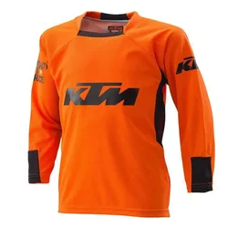 Nowa koszulka motocrossowa Enduro Ktm Team Kurtka motocyklowa Off-road T-shirt Ride MTB Rower z długim rękawem Moto Jersey Maillot Ciclismo