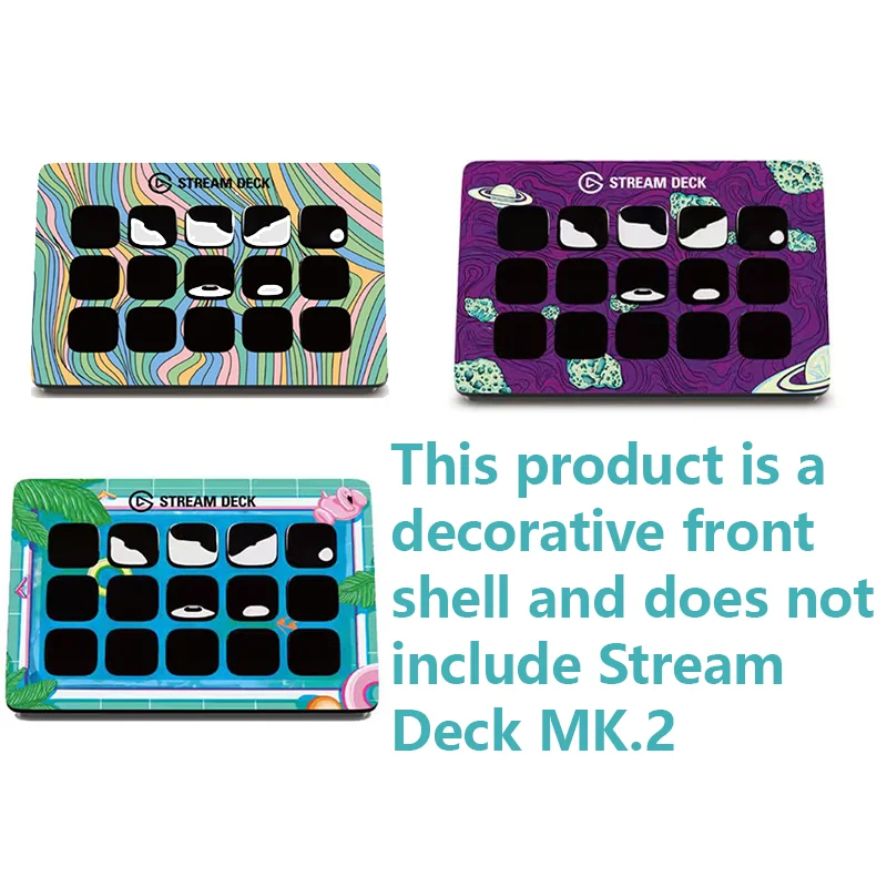 وحدة تحكم Elgato Stream Deck MK.2 Studio 15 مفتاحًا ماكروًا تعمل في التطبيقات والبرمجيات مثل OBS تعمل مع Mac والكمبيوتر الشخصي
