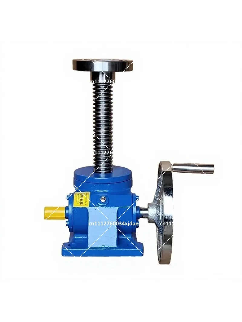 Electric Screw Jack Worm Gear Reducer Manual Lift