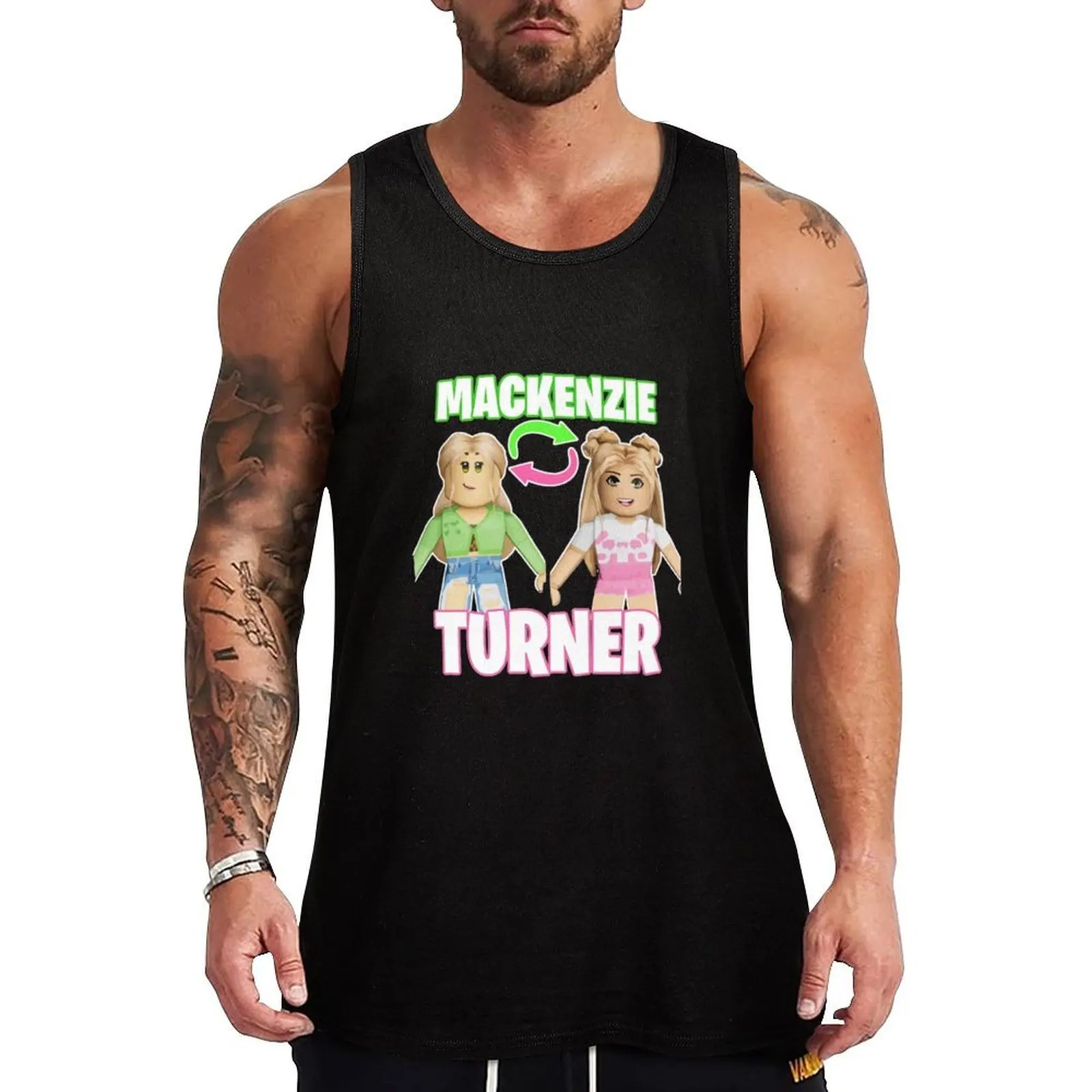 

Mackenzie Turner Tank Top Top anime clothes Male clothes