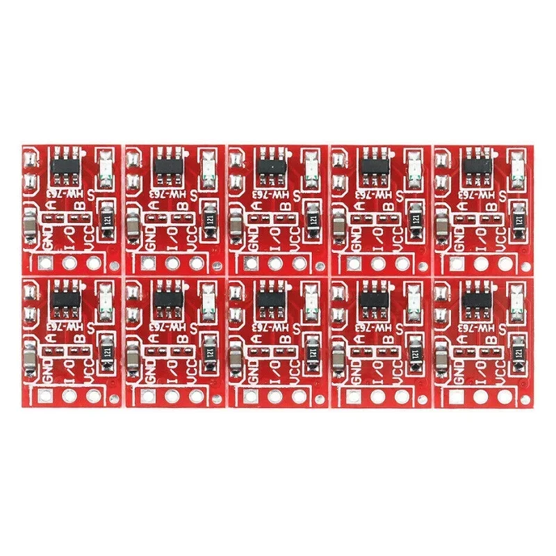 50PCS/LOT NEW TTP223 Touch button Module Capacitor type Single Channel Self Locking Touch switch sensor