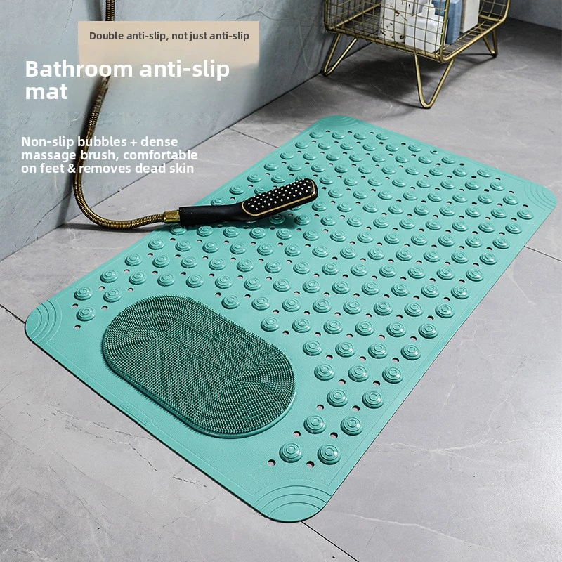 

New Household Bathroom Non-slip Toilet Floor Mat Toilet Anti-drop Mat Bathtub Massage Mat