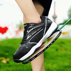 Badminton anti slip shock-absorbing breathable youth professional training competition sports shoes lightweight tennis shoes