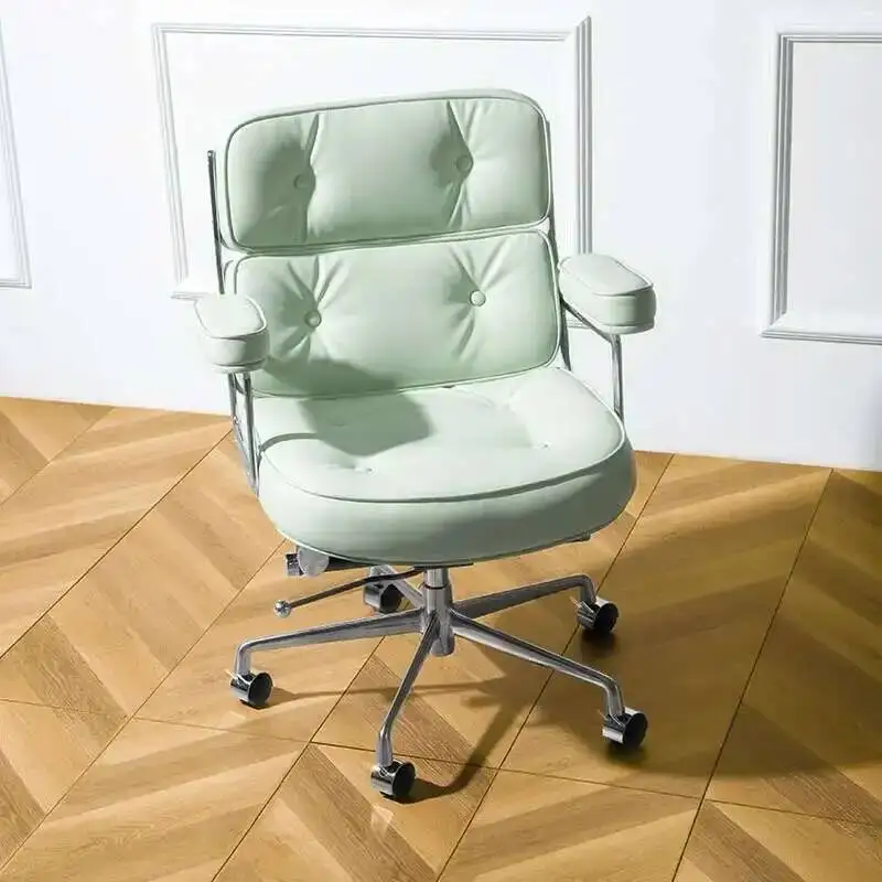

Luxury Furniture Office Chairs Nordic Office Leather Modern Comfortable Computer Chair Back Study Swivel Lift Gamer Armchairs