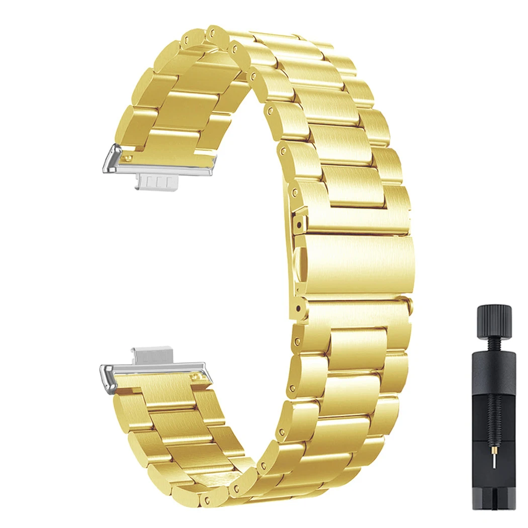 Riem van roestvrij staal voor Huawei Watch Fit 5 Pro 4 3 Armband Correa Band Metalen horlogeband voor Huawei Fit5 5Pro Fit4 Fit4pro Fit3