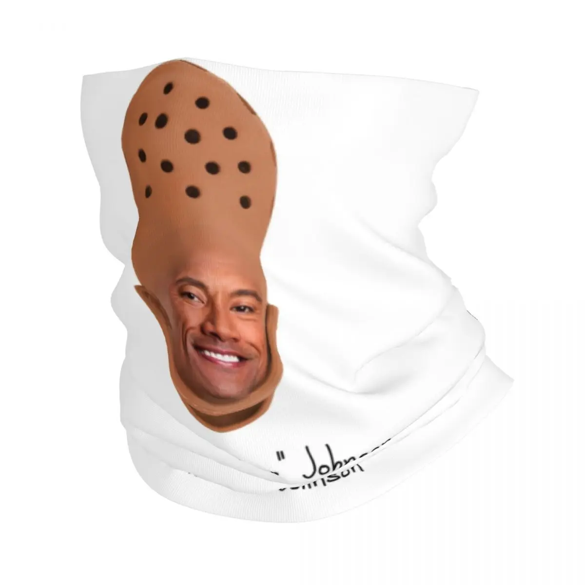 カスタム ドウェイン・ザ・クロック・ジョンソン ネックゲイター 男女兼用 防風 冬用 バンダナ スカーフ ハイキング用