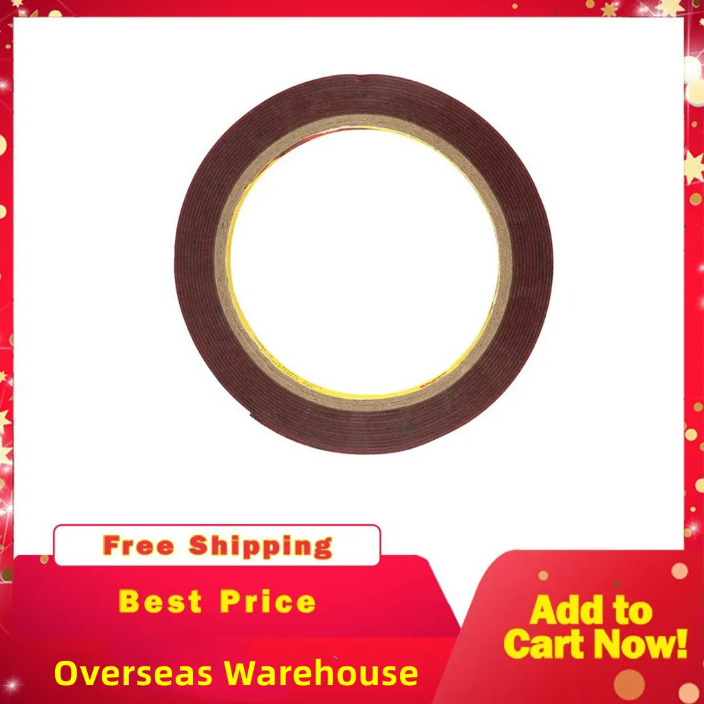 الأحمر الاكريليك المنزل العملي 3 m السيارات شاحنة سيارة الاكريليك رغوة مزدوجة الوجهين مرفق الشريط لاصق عرض الغراء ملصق بالجملة