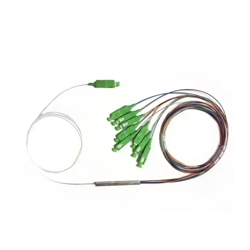 Pemisah kotak FTTH ABS pemisah optik 1*2