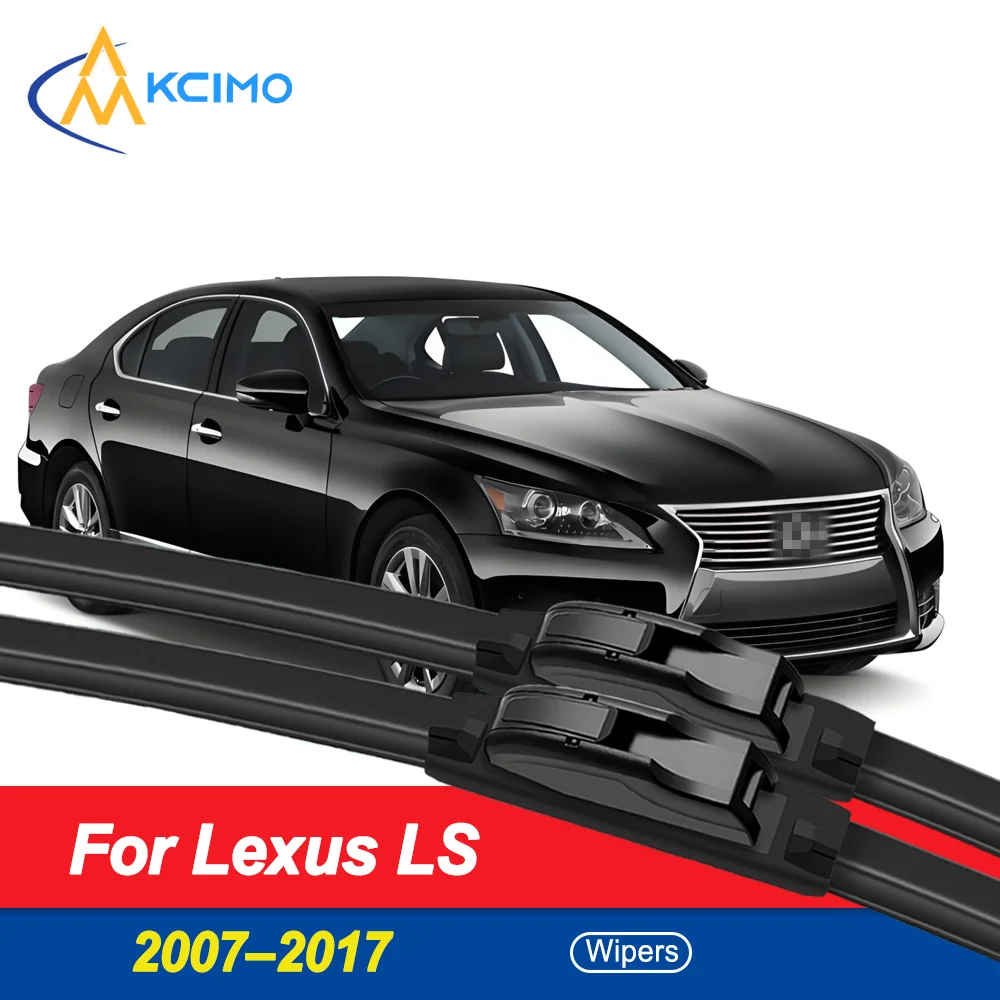 

2PCS New Front Windshield Wiper Blade for Lexus LS XF40 2007-2017 Front Windshield Auto Wipers Blade Accessories 2017 2016 2015