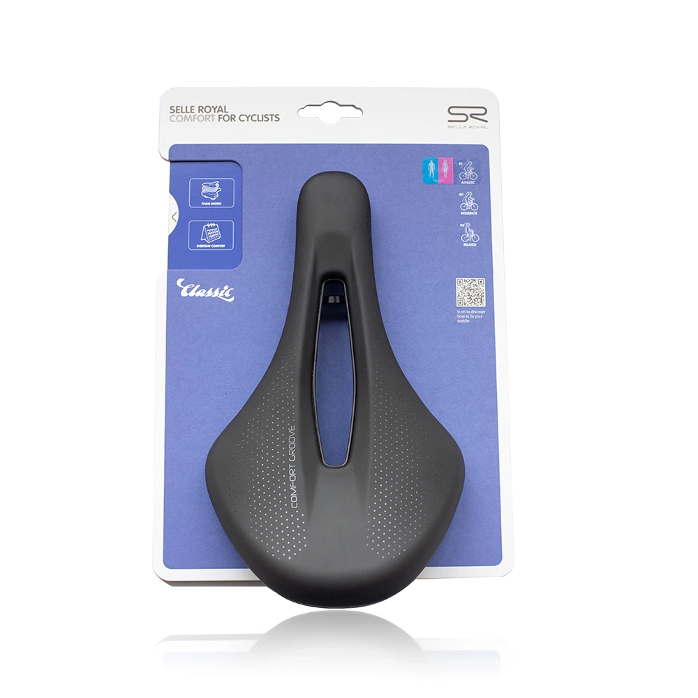 SELLE ROYAL SRX 1221U Saddle for Grave bike Road MTB Italy Cycling Bike Bicycle Short Nose Saddle 143mm wide 256mm long