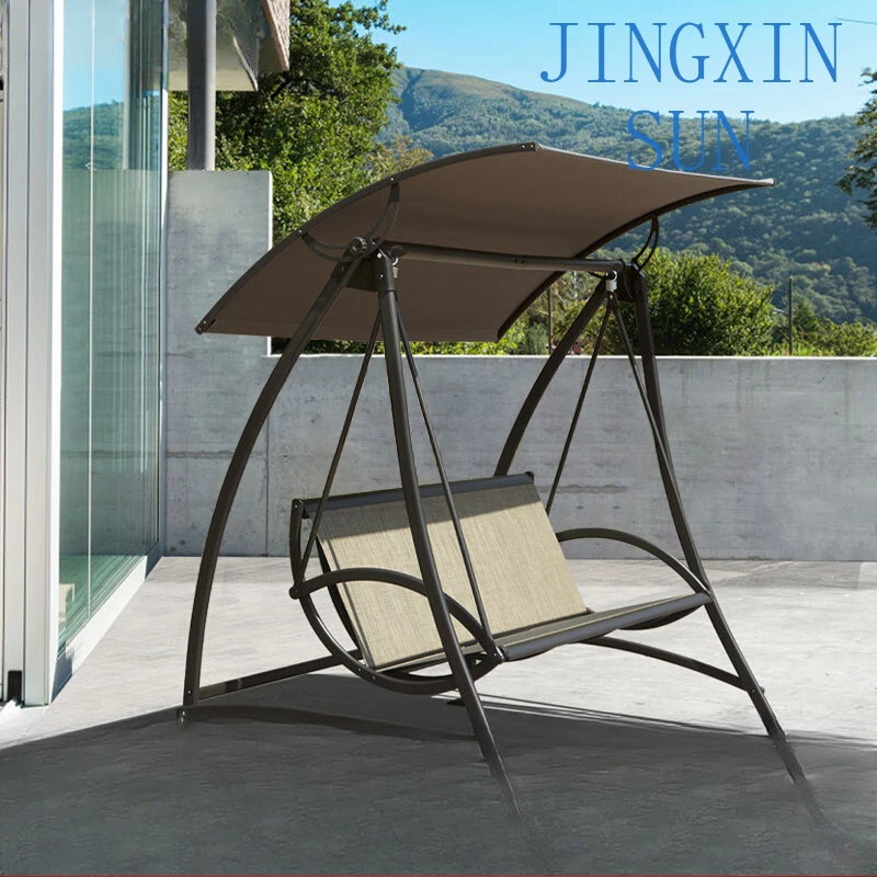 Garden Hanging Chair Outdoor Sunscreen Household Multiplayer Swing Garden Balcony Double Rocking Chair