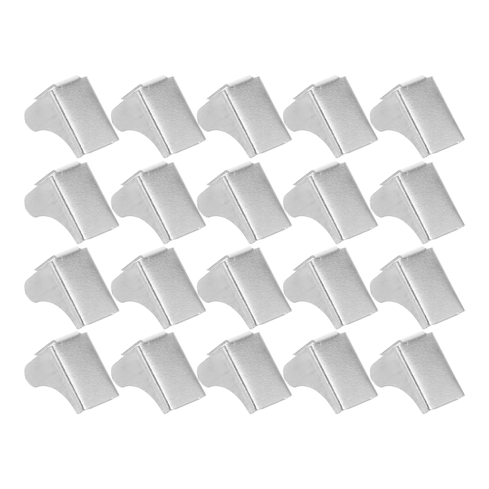 

20pcs Shelf Clips Bracket Replacement Heavy Duty Metal Shelf Support Clips For Cabinet Storage Wire Shelving Brackets Office