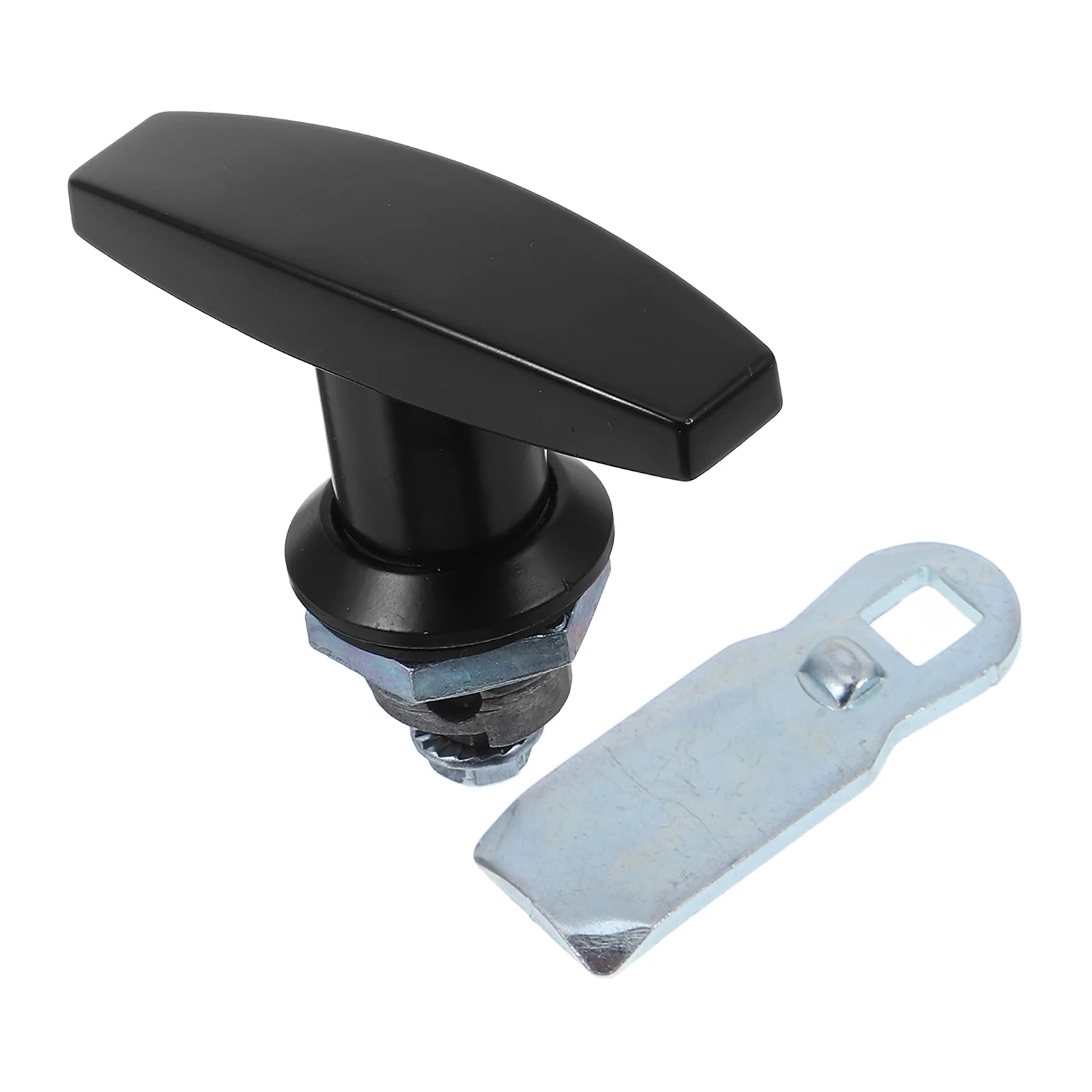

T Shaped Handle Zinc Alloy Keyless Cam Latch Rv Cabinet Doors Furniture Tool Box Durable Security Latch Easy Installation T