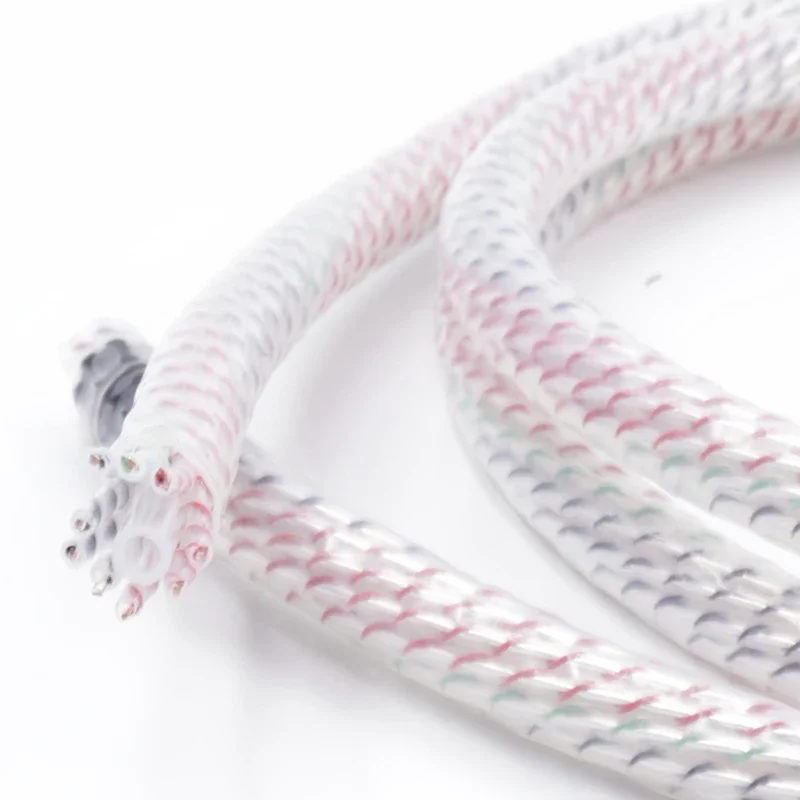 Hi End Audio 5N OFC Silver plated Power Cord US Amplifier CD Player power cord  for DIY power cable