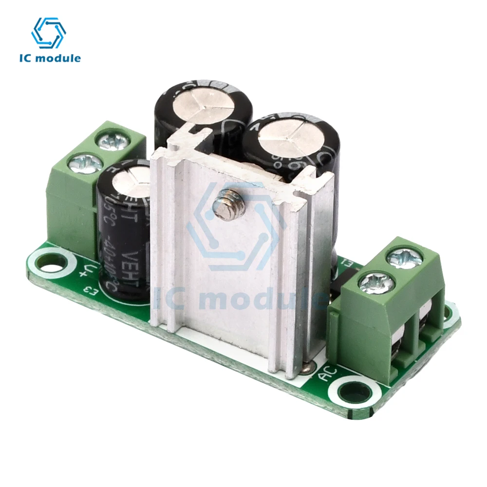 Single regulated power supply module DC 5V 6\\V 9V 12V 15V 24V rectifier filter board 7805/ 7809 / 7812/7824  for Audio Amplifier