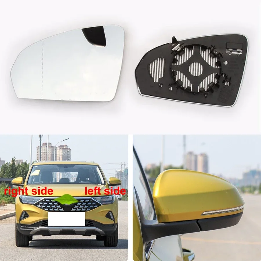 

For Volkswagen VW Jetta VS5 VS7 2019-2023 Car Accessories Side Rearview Mirror Lenses Reflective Glass Lens with Heating