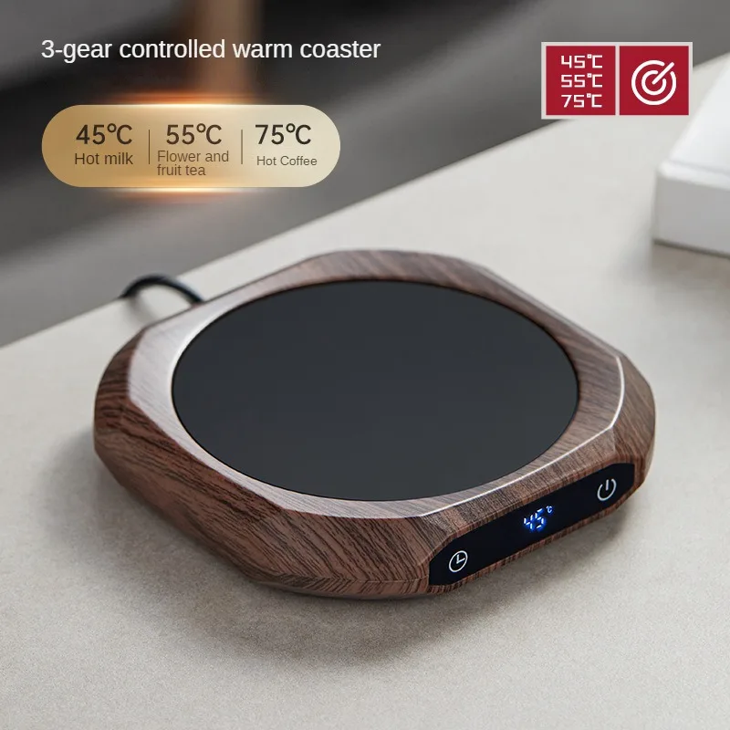 Electric Cup Warmer 3 Modes Home Heating Automatic Constant Temperature Insulation Intelligent Heating Base Heating Coasters