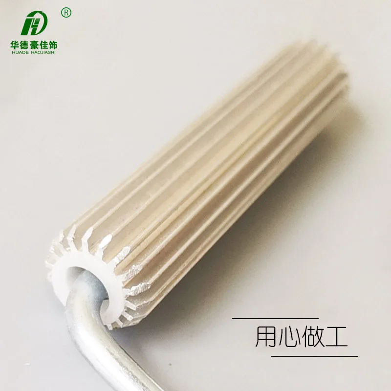 4-inch FRP aluminum defoaming aluminum roll horizontal roll aluminum defoaming roller aluminum roll resin hand paste Huade tool