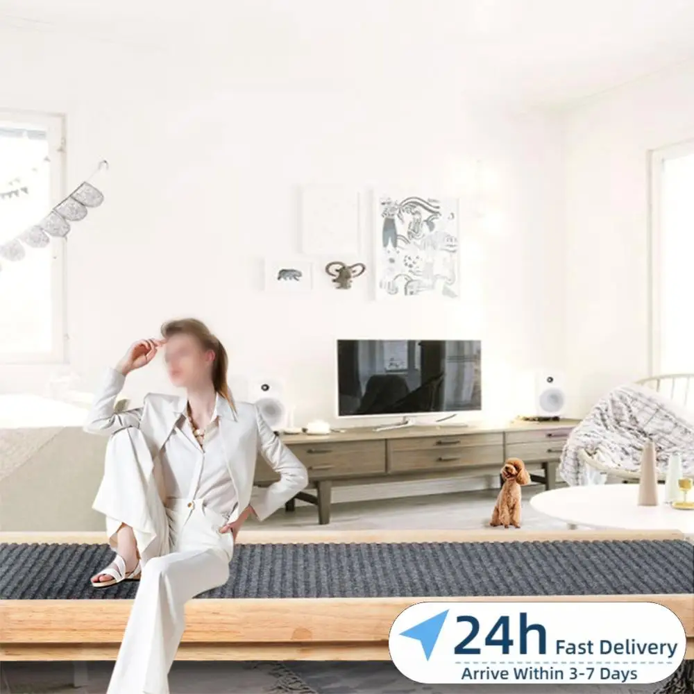 

Деревянная портативная лестница-рампа для домашних животных, 3/4 уровня, регулируемая по высоте, нескользящая, универсальная, для использования внутри помещений, для высоких кроватей и диванов