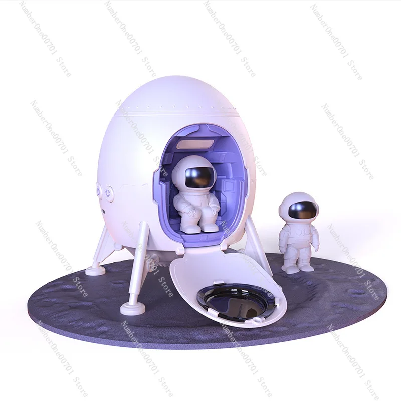 

Lander Astronaut Starry Sky Light Bluetooth Speaker Night Light