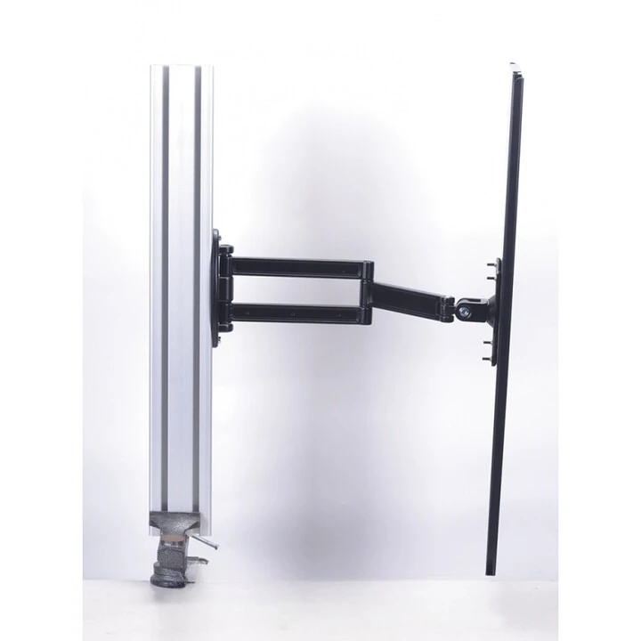 رف لوحة المفاتيح محاكي السباق قوس الألومنيوم