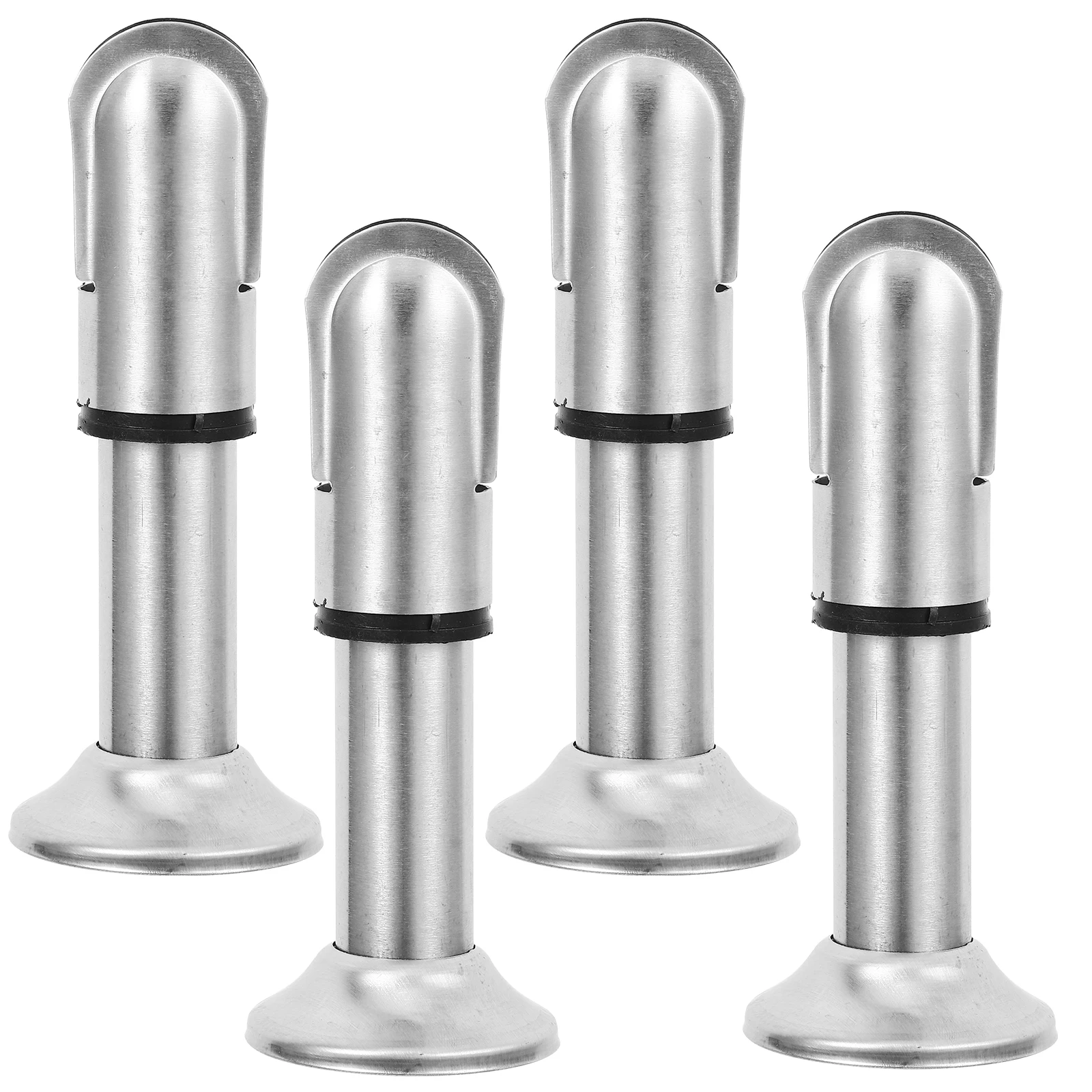

4pcs Stainless Bracket 6cm Support Feet for Toilet Bathroom Partition Partition Fitting Accessory Fittings Durable Hardware