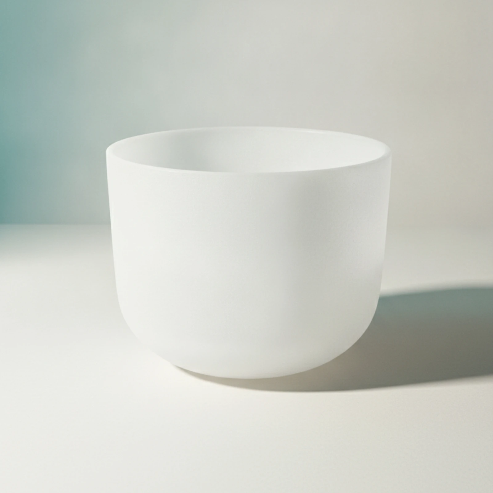 Crystal Singing Bowl Translucent Frosted Singing Bowl Sound Healing Instrument Minimalist Lightweight for Practitioners