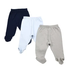 Baby Pants Spring Autumn Casual Elastic Waist Solid Babies Unisex Newborn Boys Trousers Infantil Girl Clothes New