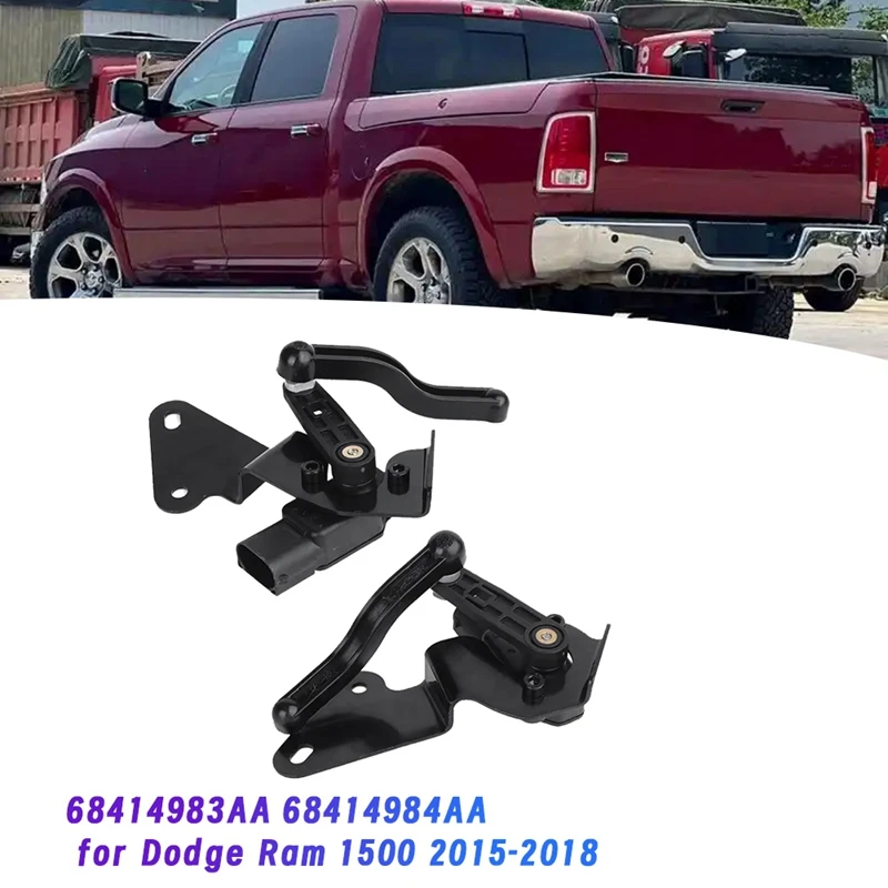 1Pair 3-Pins Rear Height Level Sensor Bracket 68270711AA 68414983AA For Dodge Ram 1500 2015-2018 68414984AA 68235504AA